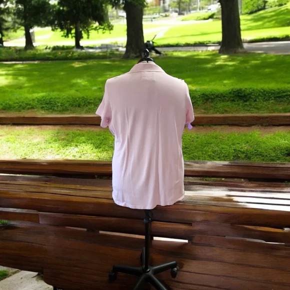 Avenue Pink Golf Shirt size 22/24 - Picture 5 of 6